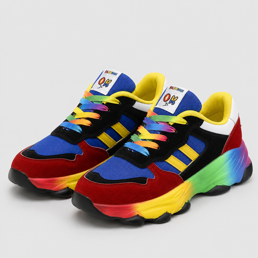 Ida | Dame Klassisk Farverige Platform Sneakers