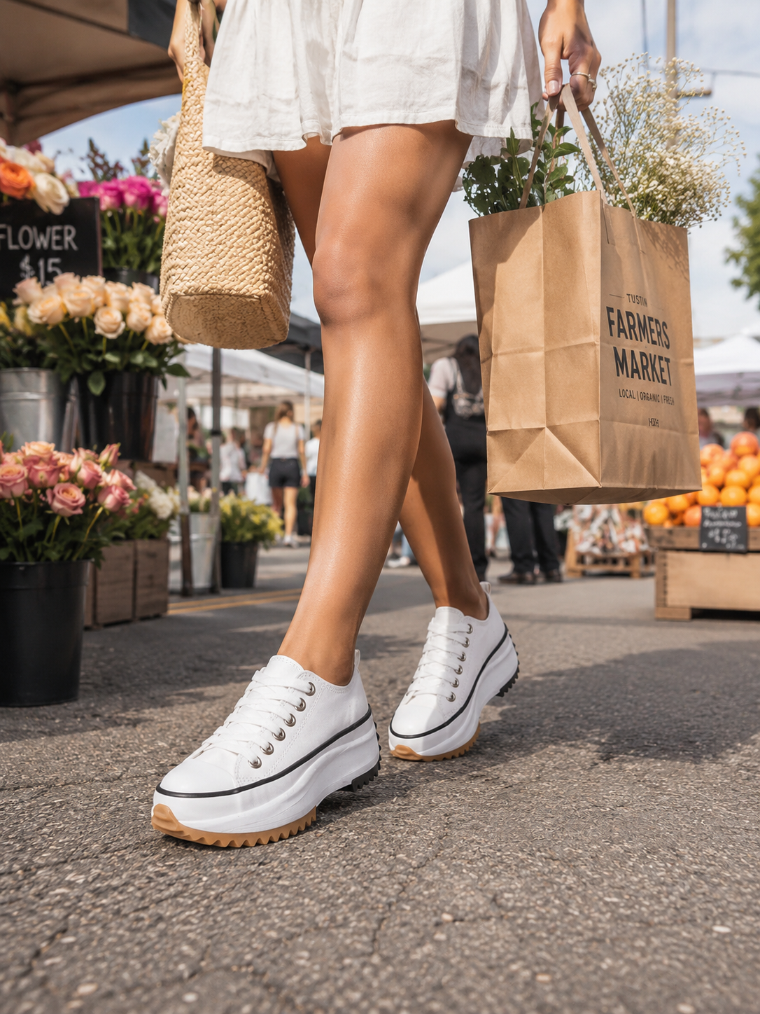 Alma | Dame Komfort Platform Sko