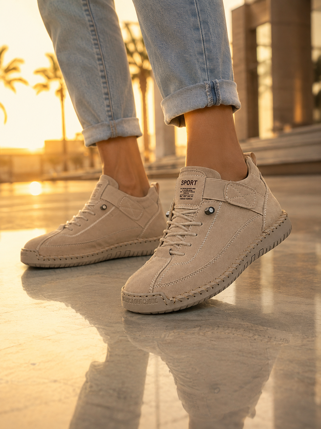 Freja | Dame Klassiske Snørede Sneakers
