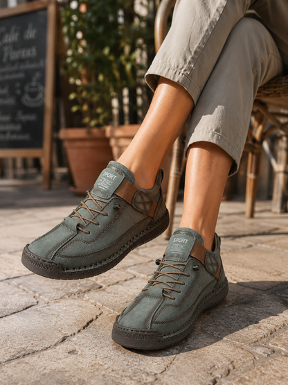 Freja | Dame Klassiske Snørede Sneakers