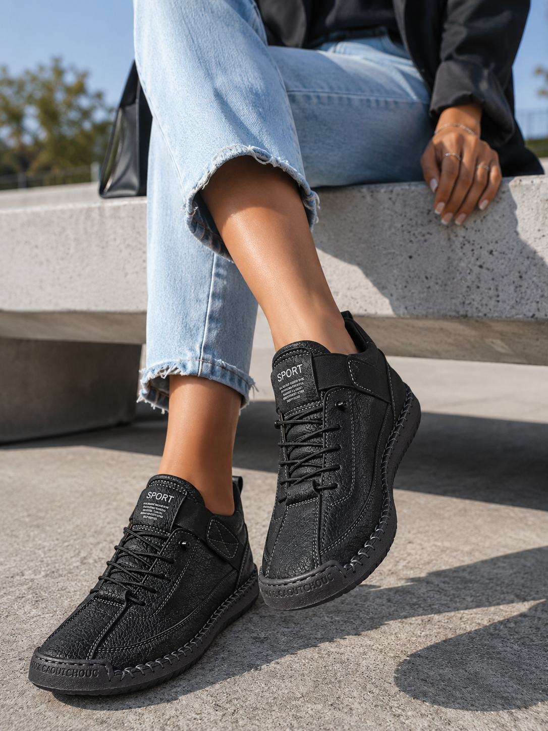 Freja | Dame Klassiske Snørede Sneakers